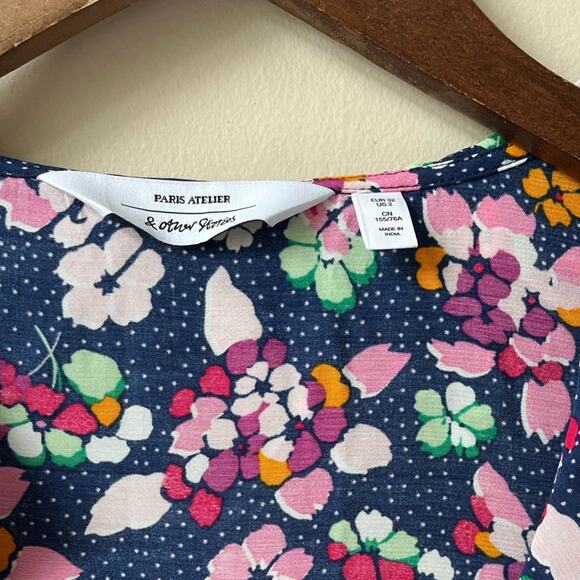 & Other Stories Paris Ruffle Frill Dress (size 2) - Picture 7 of 8